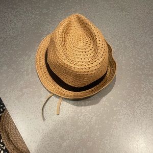 Nordstrom woven tan hat. Never worn.